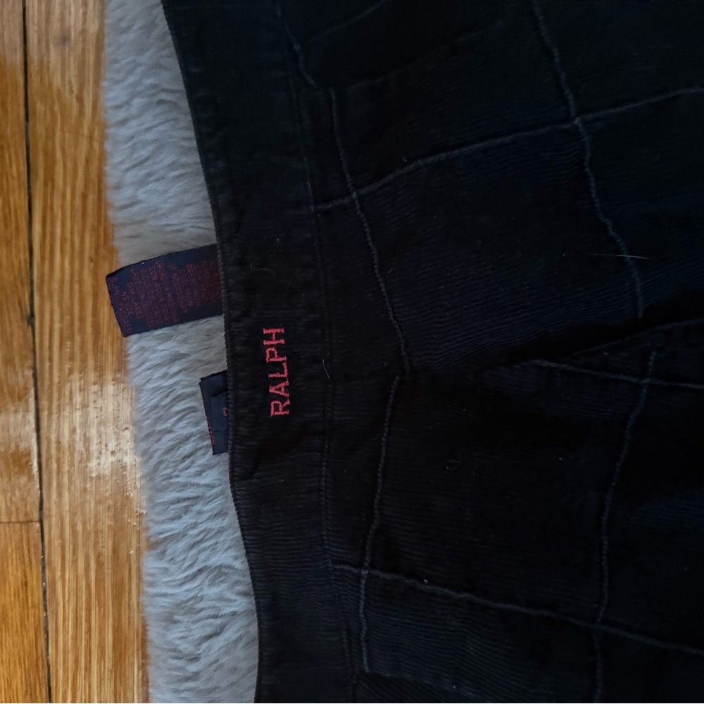 Vintage Ralph Black Corduroy Pants